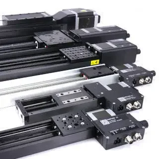 Variety of Zaber motion control stages and actuators