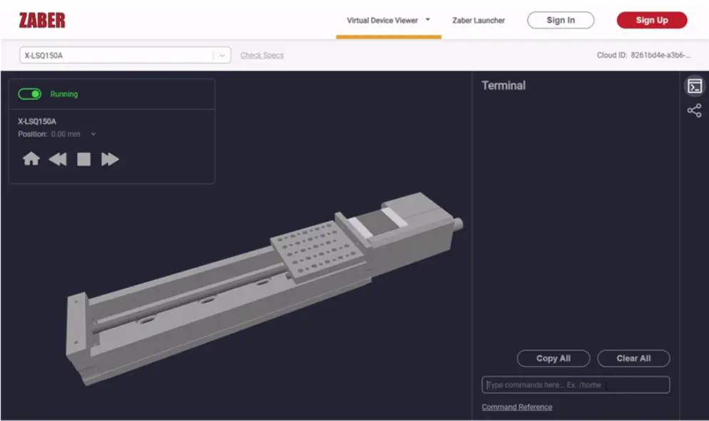 Virtual Device Tool Screenshot