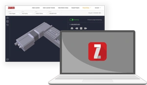 Zaber Launcher and browser image