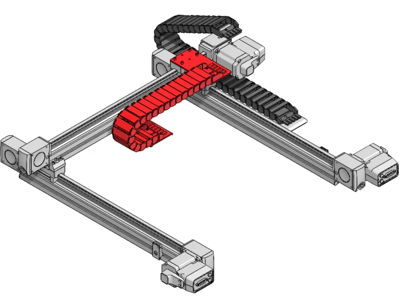 LC40 - XY Dual Motor Gantry Configurator - Zaber