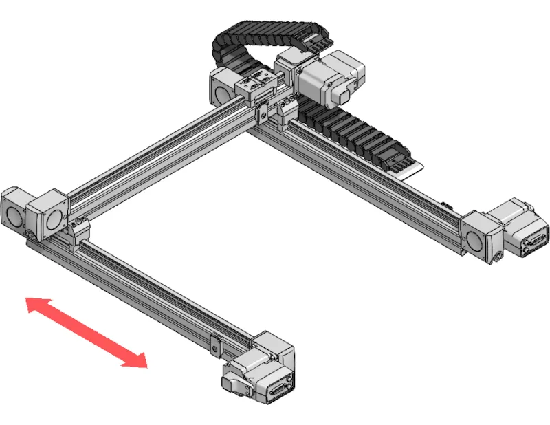 LC40 - XY Dual Motor Gantry Configurator - Zaber