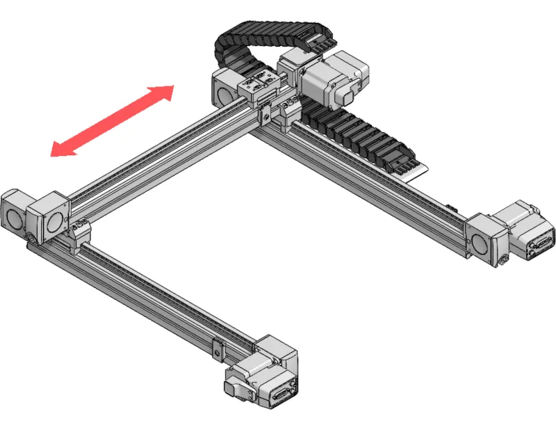 LC40 - XY Dual Motor Gantry Configurator - Zaber
