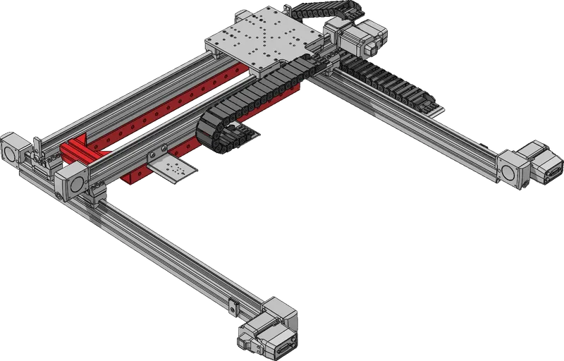 LC40 - XY Dual Motor Quad Carriage Gantry Configurator - Zaber