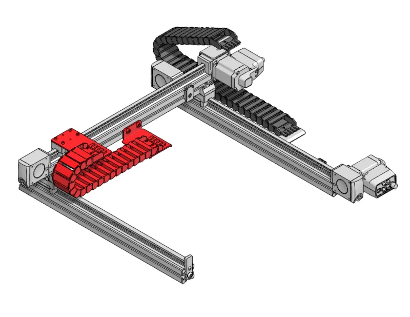 キャスページ LC40 - XY Single X Motor Gantry Configurator - Zaber