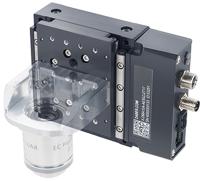 Zaber X-DMA-AEZ with objective holder