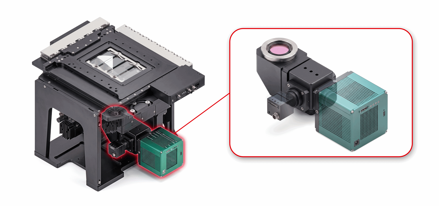Dual camera customization for automated microscopy