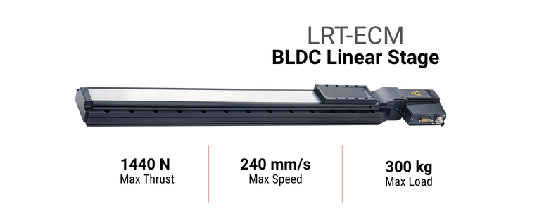 Image for LRT Linear Stage with New BLDC Motor