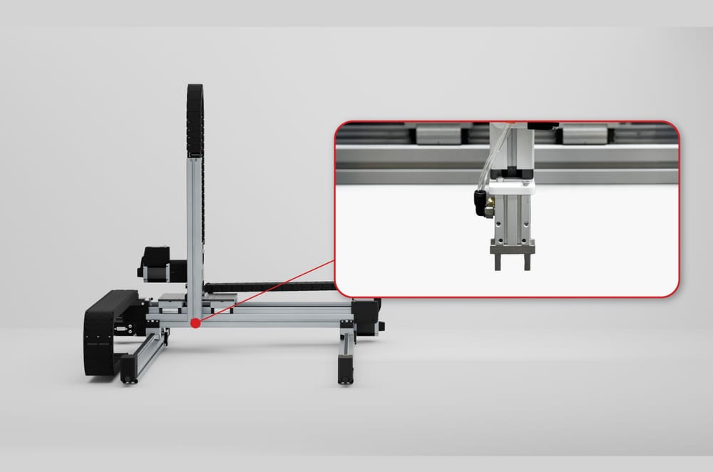 XYZ-LC40C-Gantry with Pneumatic Gripper