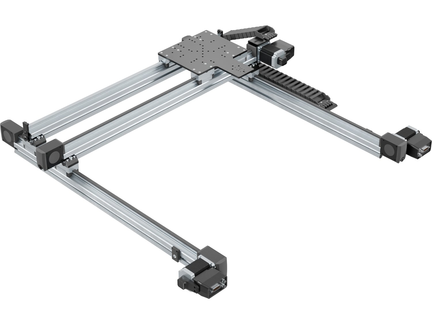 LC40 - XY Dual Motor Quad Carriage Gantry Configurator - Zaber