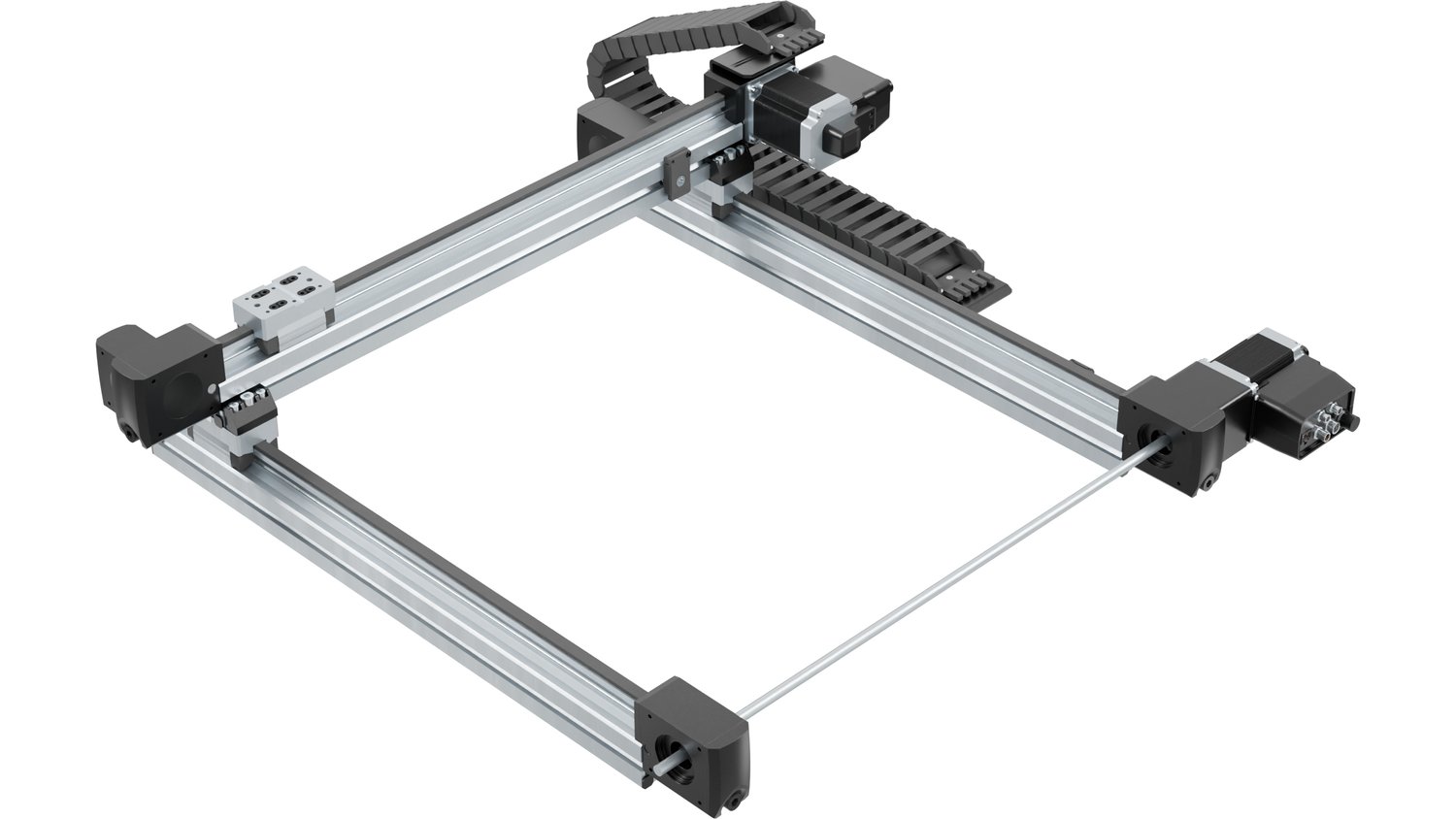 LC40 - XY Single X Motor Gantry Configurator - Zaber