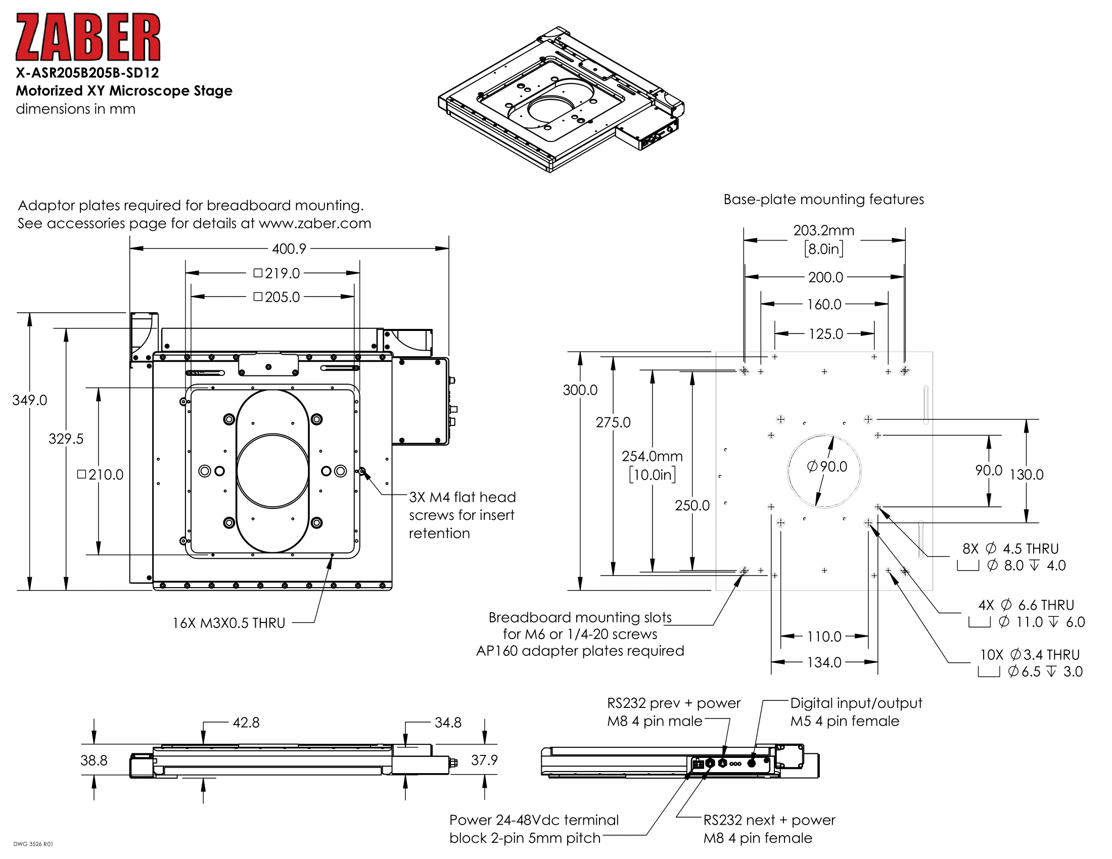 Drawing X-ASR205B205B-SD12-1