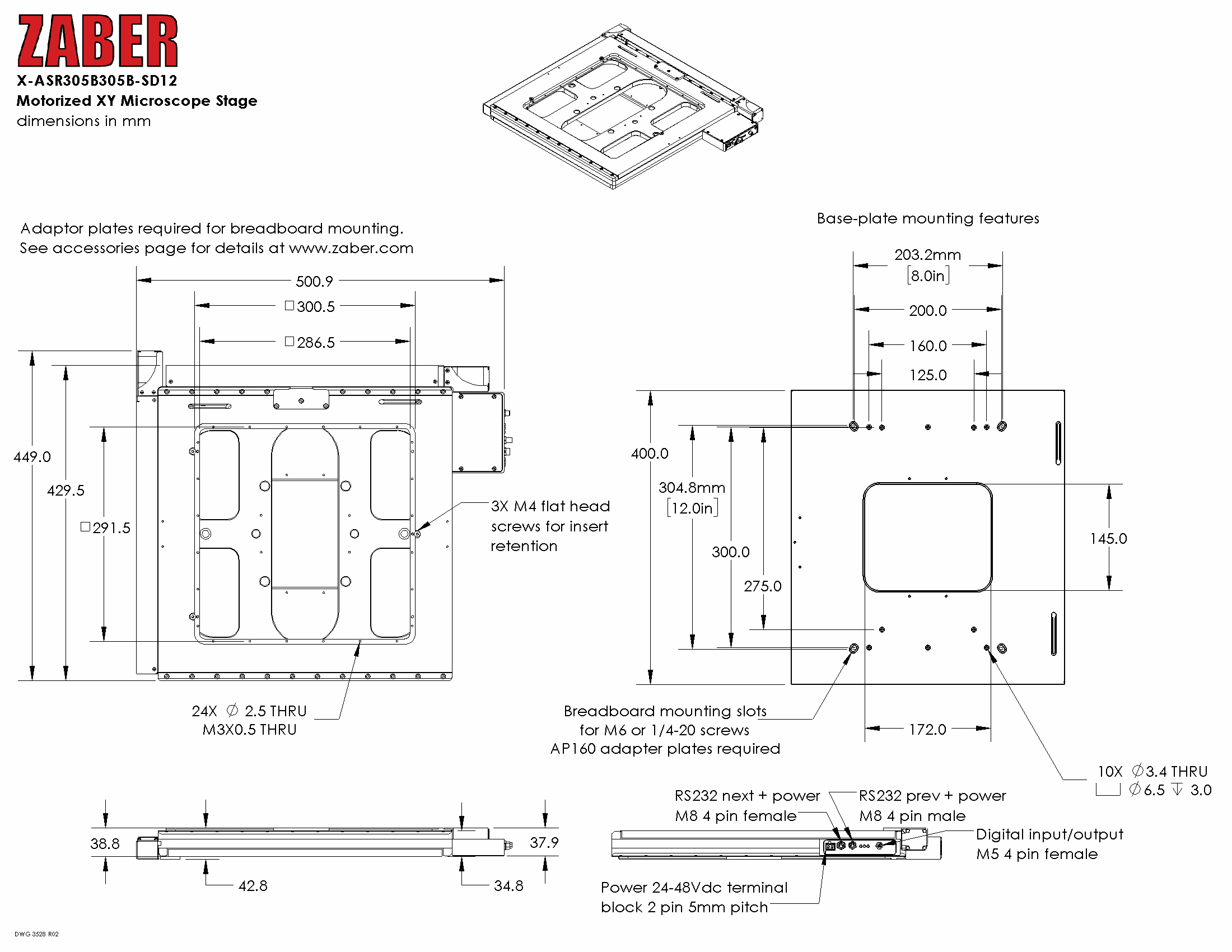 Drawing X-ASR305B305B-SD12-1