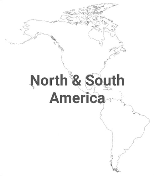 North America map