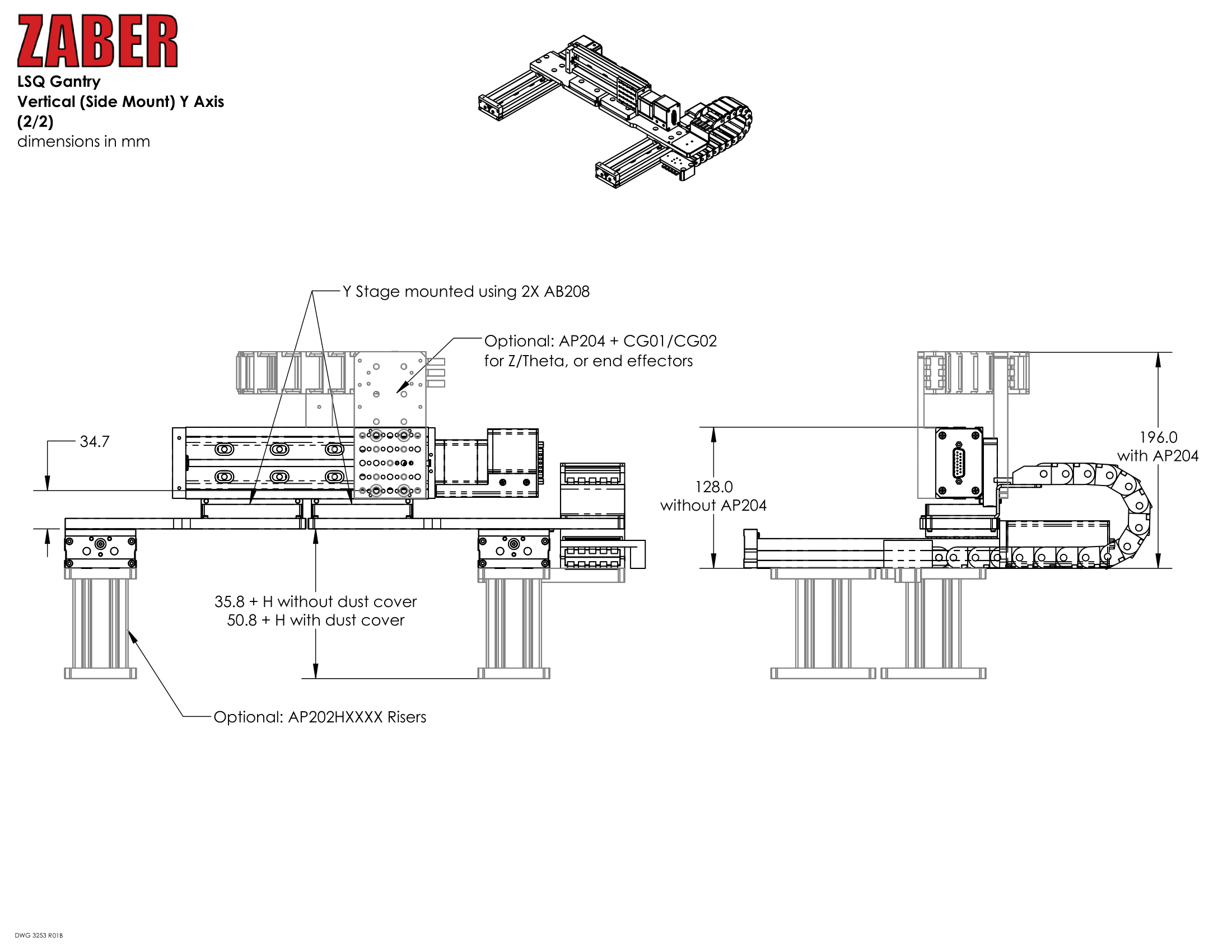 Drawing LSQ-GANTRY-Vertical-Y-Axis