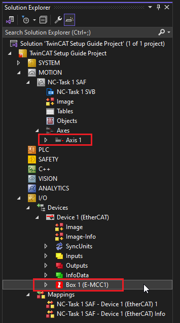 New Slave and NC Axis