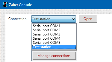 ZaberConsole SelectPort TCP2.png