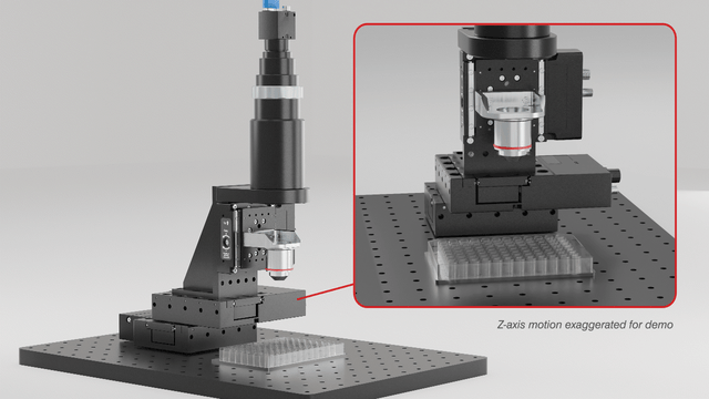 High-Speed 3D Imaging Using Linear Motors for Z-stacking