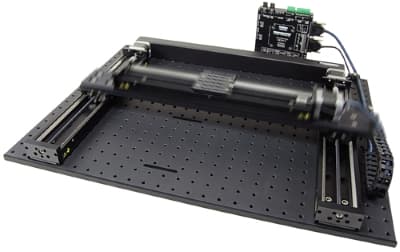 G-LSQ gantry demonstrating interpolated motion