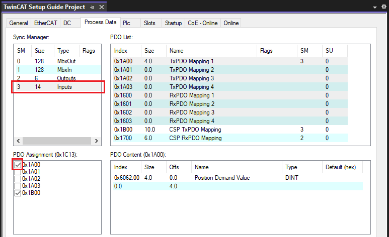 PDO Mapping Assignment