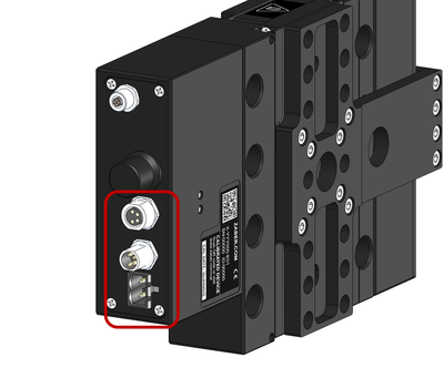 With the payload neutrally balanced, power up the stage or send a driver enable command to re-enable the motor.