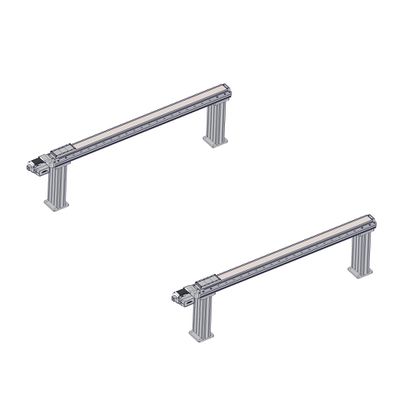 Space the additional riser(s) for a single stage as far apart as possible or approximately* equally spaced if using more than two per stage, along the travel of the X-axis stages. *Note: If using an odd number of risers per stage, mount the mid-point riser slightly off of the centre of stage travel, to leave room for cable guide support mounting.