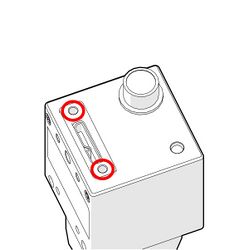 Ensure any locking screws are tight.