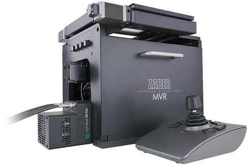 Nucleus MVR microscope with 9K TDI camera mounted.