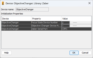 Objective Changer Sample Configuration