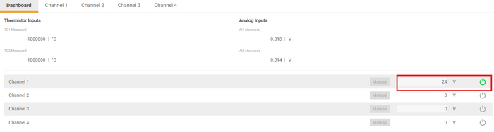 process controller application settings