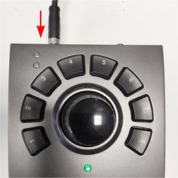 Connect the X-DC06 power and data cable labeled "JOY3" to the X-JOY3.