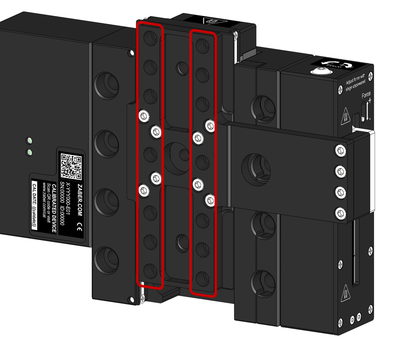 Mount the desired payload to the stage using the M6 mounting holes.