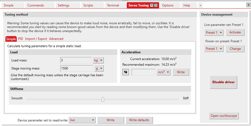 File:ZaberConsole ServoTuning.png