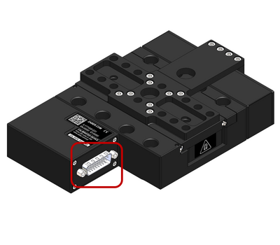 With the payload neutrally balanced, power up the stage or send a driver enable command to re-enable the motor.