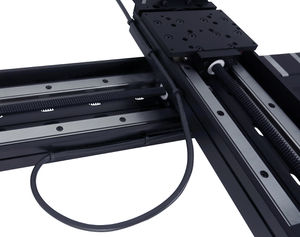 Do not mount the stage using the T-slots on the side on the device. The T-slots are designed for use with accessories such as limit sensors, linear encoders, and cable trays only. This T-slot is designed to accept a standard M2.5 hex nut. Damage will occur if these T-slots are used to mount the stage.