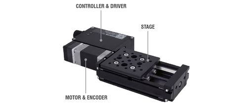 Zaber device anatomy.