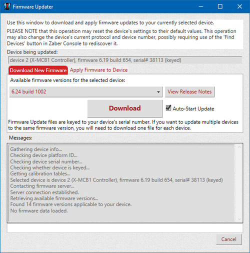 ZaberConsole FirmwareDownload.png