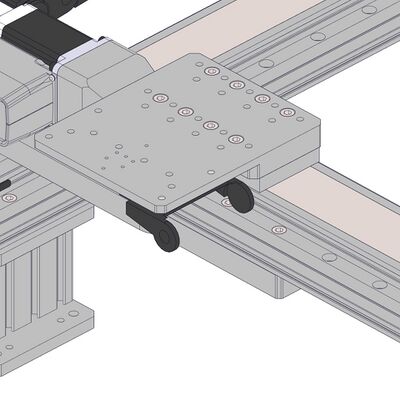 Attach the lower termination of the cable guide to the top of AP207 part 1 as shown.