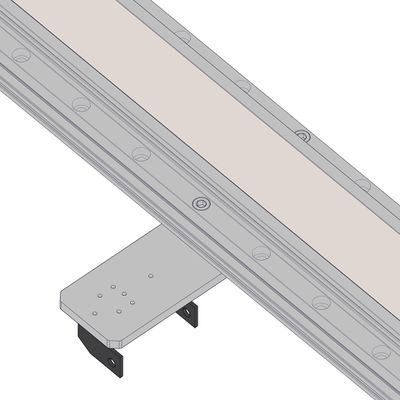 Mount the AP205 to the LRT X-axis 1 stage in mid-travel, using the provided M6 x 30 screws and a 5 mm hex key.