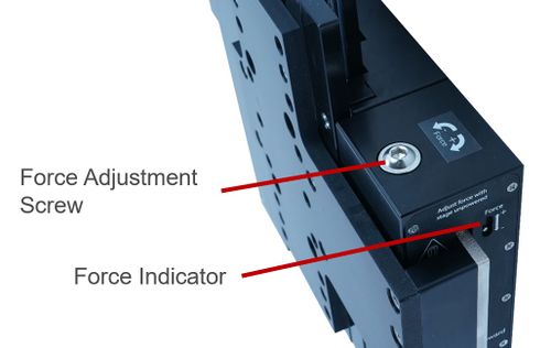 Adjustable force magnetic counterbalance