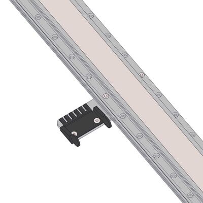 Attach the upper pivoting termination of CG06T to AP207 part 2 as shown using M6 flathead screws.