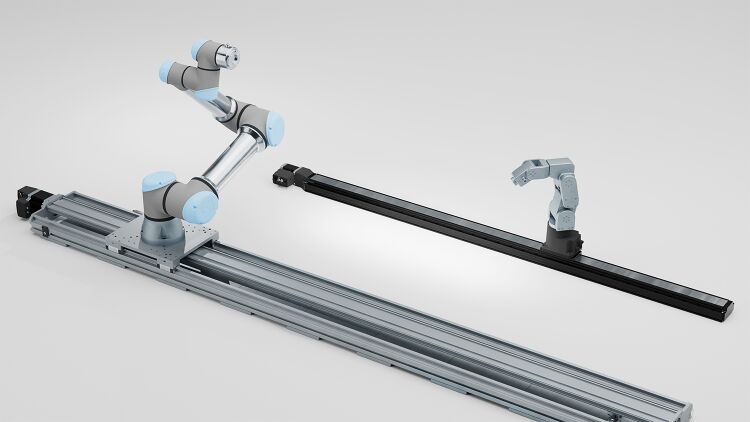 linear stage options for 7th axis applications