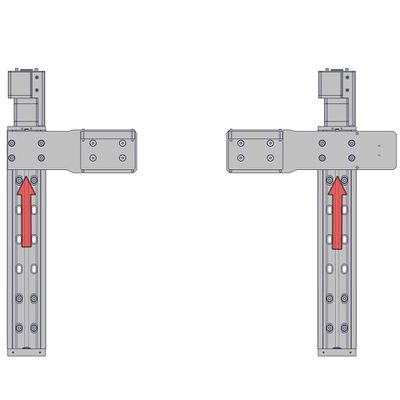 Using Zaber Launcher, send a home command to each of the two X-axis stages to move them to their home positions.