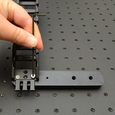 Attach the AP198 part 1 to the lower termination of the cable guide (CG01T shown here).