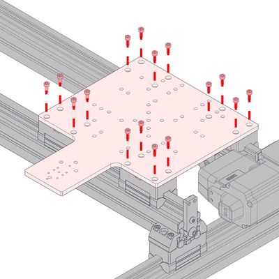 AP246, for use with quadruple (dual X and Y) carriages is shown here.