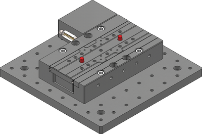 Insert the two included 6mmx14mm dowels to serve as alignment features.