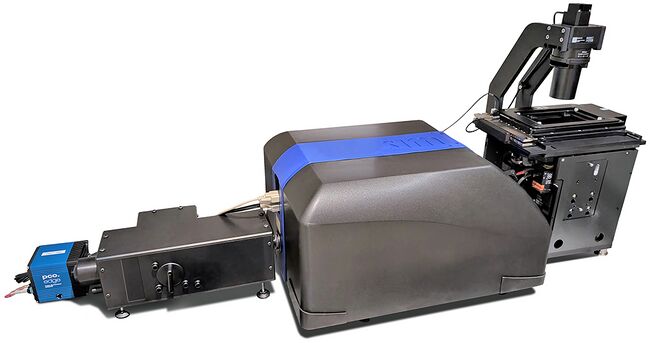 Nucleus microscope coupled to a Visitech VTiSIM