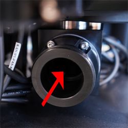 Install the camera support bracket (optional) and reinstall the C-Mount back onto the camera tube assembly.