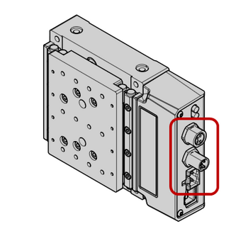 With the payload neutrally balanced, power up the stage or send a driver enable command to re-enable the motor.